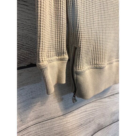 L.L. Bean Waffle Knit Turtlneck Sweater with side zippers Small - Picture 2 of 4